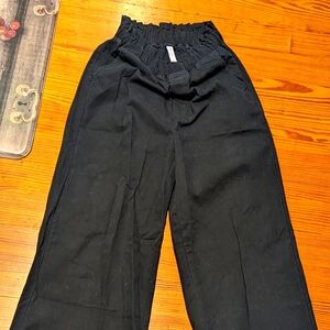 Zenana Wide Leg Black Jeans Size Small